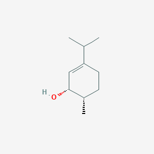 molecular formula C10H18O B097428 (1S,6S)-6-Methyl-3-propan-2-ylcyclohex-2-en-1-ol CAS No. 18675-27-9