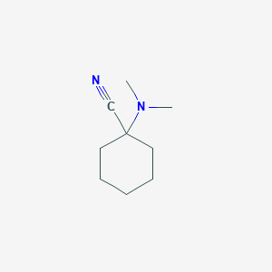B097430 1-(Dimethylamino)cyclohexanecarbonitrile CAS No. 16499-30-2