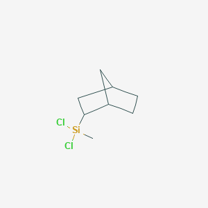 B097435 Silane, bicyclo[2.2.1]hept-2-yldichloromethyl- CAS No. 18301-58-1