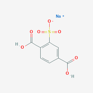 molecular formula C8H5NaO7S B097462 Monosodium 2-Sulfoterephthalate CAS No. 19089-60-2