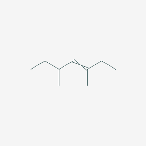 molecular formula C9H18 B097480 3,5-二甲基庚-3-烯 CAS No. 19549-93-0