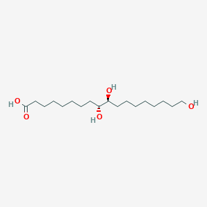 molecular formula C18H36O5 B097481 Isophloionolic acid CAS No. 17673-81-3