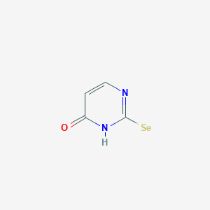 molecular formula C4H3N2OSe B097483 2-Selenouracil CAS No. 16724-03-1