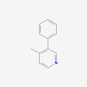 molecular formula C12H11N B097484 4-Methyl-3-phenylpyridine CAS No. 19352-29-5
