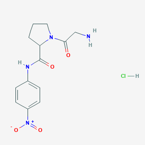molecular formula C13H17ClN4O4 B009749 GP-pNA, Chromogenic Substrate CAS No. 103213-34-9