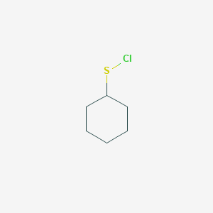 molecular formula C6H11ClS B097503 Cyclohexanesulfenyl chloride CAS No. 17797-03-4