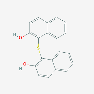 molecular formula C20H14O2S B097517 1,1'-硫代双(2-萘酚) CAS No. 17096-15-0