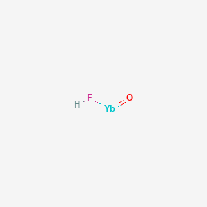 molecular formula FHOYb B097526 Ytterbium fluoride oxide CAS No. 15587-02-7