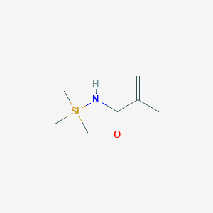 molecular formula C7H15NOSi B097529 Methacrylamidotrimethylsilane CAS No. 18295-89-1