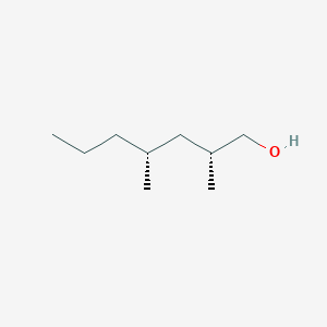 molecular formula C9H20O B097539 (R,R)-(+)-2,4-Dimethylheptan-1-ol CAS No. 18450-73-2