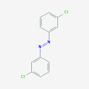 molecular formula C12H8Cl2N2 B097553 Diazene, bis(3-chlorophenyl)- CAS No. 15426-14-9