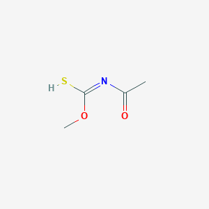 B097563 N-(Acetyl)thiocarbamic acid O-methyl ester CAS No. 16696-87-0