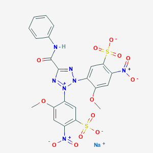 molecular formula C22H16N7NaO13S2 B009757 XTT sodium salt CAS No. 111072-31-2