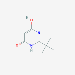 molecular formula C8H12N2O2 B097573 2-Tert-butyl-4,6-dihydroxypyrimidine CAS No. 18378-79-5