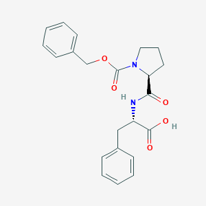 molecular formula C22H24N2O5 B097591 Z-Pro-Phe-OH CAS No. 17350-17-3