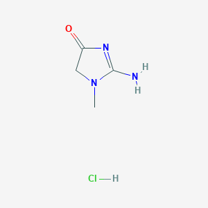 molecular formula C4H8ClN3O B097593 Creatinine hydrochloride CAS No. 19230-81-0