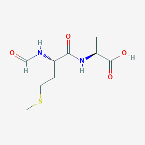 molecular formula C9H16N2O4S B097595 For-met-ala-OH CAS No. 15183-28-5