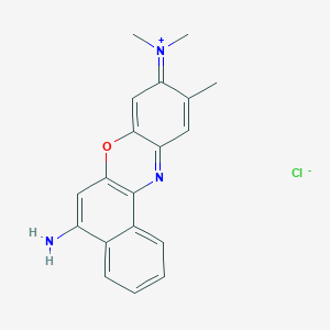 molecular formula C19H18ClN3O B097596 Cresyl violet CAS No. 18472-89-4