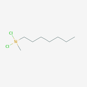 molecular formula C8H18Cl2Si B097598 Silane, dichloroheptylmethyl- CAS No. 18395-93-2