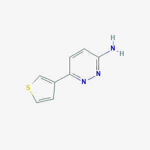 6-(Thiophen-3-yl)pyridazin-3-amine