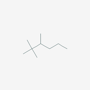 molecular formula C9H20 B097602 2,2,3-三甲基己烷 CAS No. 16747-25-4