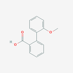 molecular formula C14H12O3 B097613 2-(2-Methoxyphenyl)benzoic acid CAS No. 17296-28-5