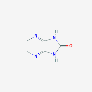 molecular formula C5H4N4O B097623 1,3-Dihydro-2h-imidazo[4,5-b]pyrazin-2-one CAS No. 16328-63-5