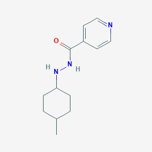 molecular formula C13H19N3O B097627 N'-(4-methylcyclohexyl)pyridine-4-carbohydrazide CAS No. 15407-89-3