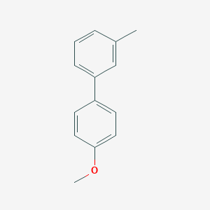 molecular formula C14H14O B097633 4-甲氧基-3'-甲基联苯 CAS No. 17171-17-4