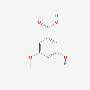 molecular formula C8H8O4 B097634 3-羟基-5-甲氧基苯甲酸 CAS No. 19520-75-3