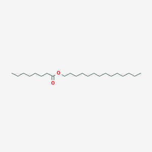 molecular formula C22H44O2 B097636 Tetradecyl octanoate CAS No. 16456-36-3
