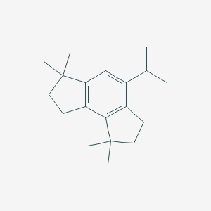 molecular formula C19H28 B097645 As-Indacene, 1,2,3,6,7,8-hexahydro-1,1,6,6-tetramethyl-4-(1-methylethyl)- CAS No. 17465-47-3
