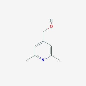 molecular formula C8H11NO B097646 (2,6-二甲基吡啶-4-基)甲醇 CAS No. 18088-01-2