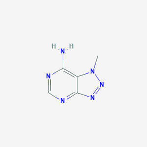 molecular formula C5H6N6 B097658 7-Methyl-8-azaadenine CAS No. 17801-64-8