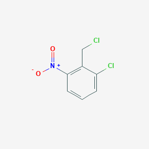 molecular formula C7H5Cl2NO2 B097661 1-Chloro-2-(chloromethyl)-3-nitrobenzene CAS No. 15258-72-7