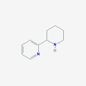 molecular formula C10H14N2 B097662 2-(Piperidin-2-yl)pyridine CAS No. 15578-73-1