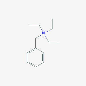 molecular formula C13H22N+ B097683 Benzyltriethylammonium CAS No. 16652-03-2
