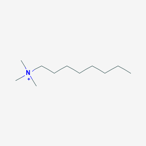 molecular formula C11H26N+ B097695 Octyltrimethylammonium CAS No. 15461-38-8