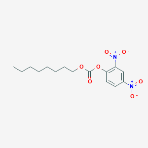 molecular formula C15H20N2O7 B097698 Carbonic acid, 2,4-dinitrophenyl octyl ester CAS No. 15741-90-9