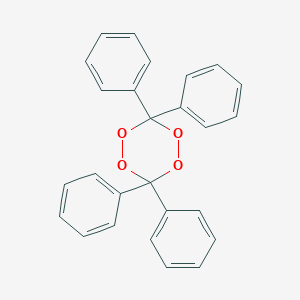 molecular formula C26H20O4 B097701 1,2,4,5-Tetroxane, 3,3,6,6-tetraphenyl- CAS No. 16204-36-7
