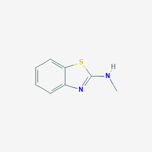 molecular formula C8H8N2S B097705 N-Methyl-1,3-benzothiazol-2-amine CAS No. 16954-69-1