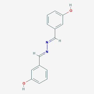 molecular formula C14H12N2O2 B097707 3-Hydroxybenzaldehyde azine CAS No. 18428-76-7