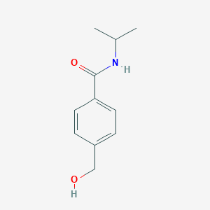 molecular formula C11H15NO2 B097708 N-Isopropyl-4-hydroxymethylbenzamide CAS No. 16103-51-8