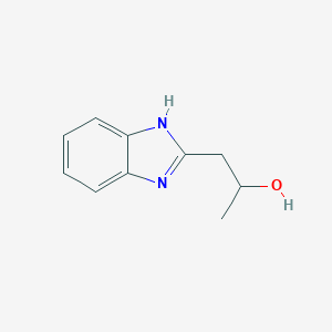 molecular formula C10H12N2O B097724 1-(1H-benzimidazol-2-yl)propan-2-ol CAS No. 19275-89-9