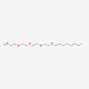 molecular formula C16H34O5 B097728 三(乙氧基)八(羟乙氧基)辛烷 CAS No. 19327-39-0