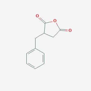 molecular formula C11H10O3 B097732 3-苄基二氢呋喃-2,5-二酮 CAS No. 19544-43-5