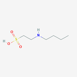 molecular formula C6H15NO3S B097745 2-(Butylamino)ethanesulphonic acid CAS No. 17527-07-0