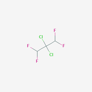 molecular formula C3H2Cl2F4 B097746 2,2-Dichloro-1,1,3,3-tetrafluoropropane CAS No. 17705-30-5