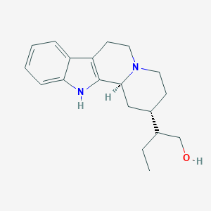 molecular formula C19H26N2O B097750 (+)-Dihydroantirhine CAS No. 16049-29-9