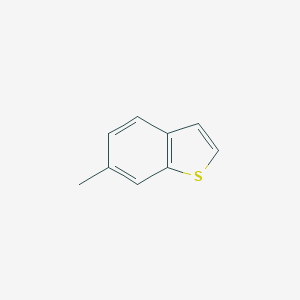molecular formula C9H8S B097776 6-Methylbenzo[b]thiophene CAS No. 16587-47-6